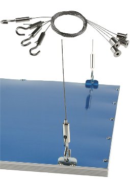 Seil-Befestigungs-Set "CTP-62", für Abhängen von der Decke