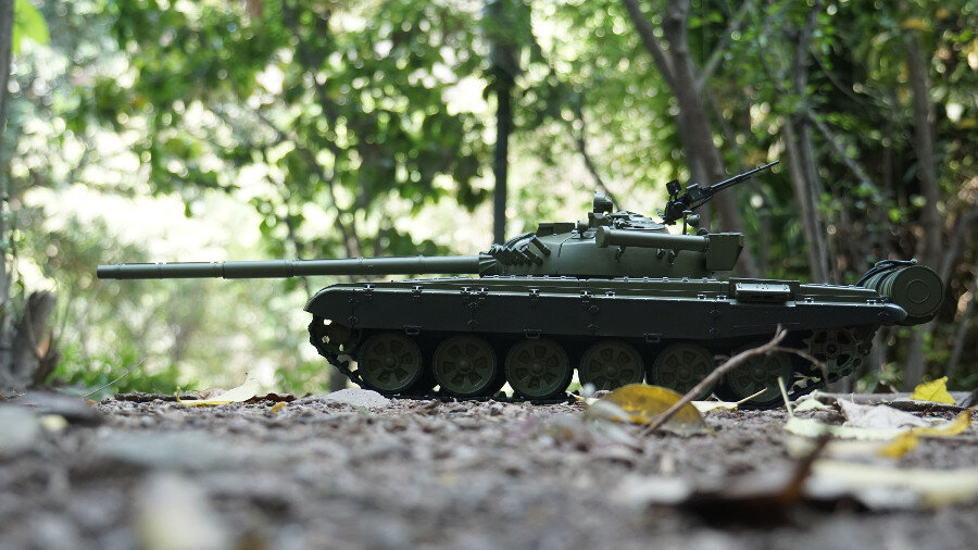 RC Panzer "T-72" - Metallgetriebe