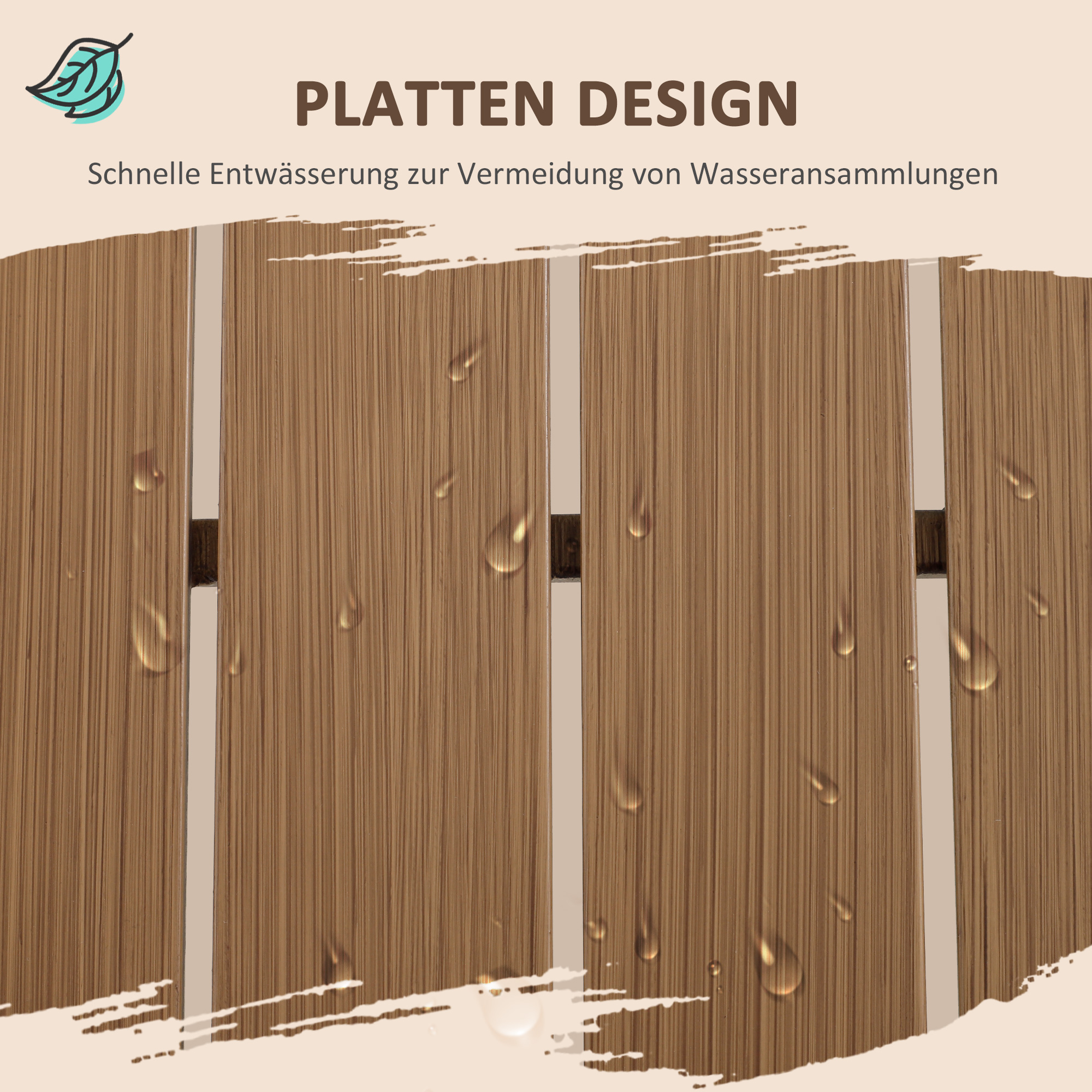 Gartenmöbel-Set für 3 Personen mit Beistelltisch, Sofa mit Kissen, Outdoor, Aluminium, 164 x 74 x 69 cm