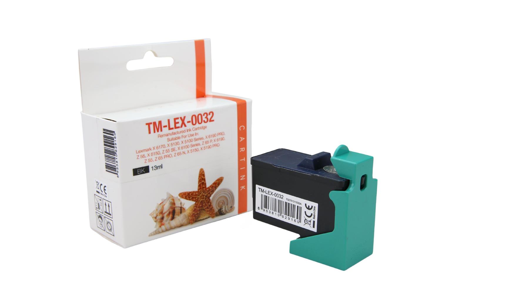 0032 Refill Tinte black für Lexmark / 18L0032 /LEX82 / 13 0032 Refill Tinte black für Lexmark / 18L0032 /LEX82 / 13