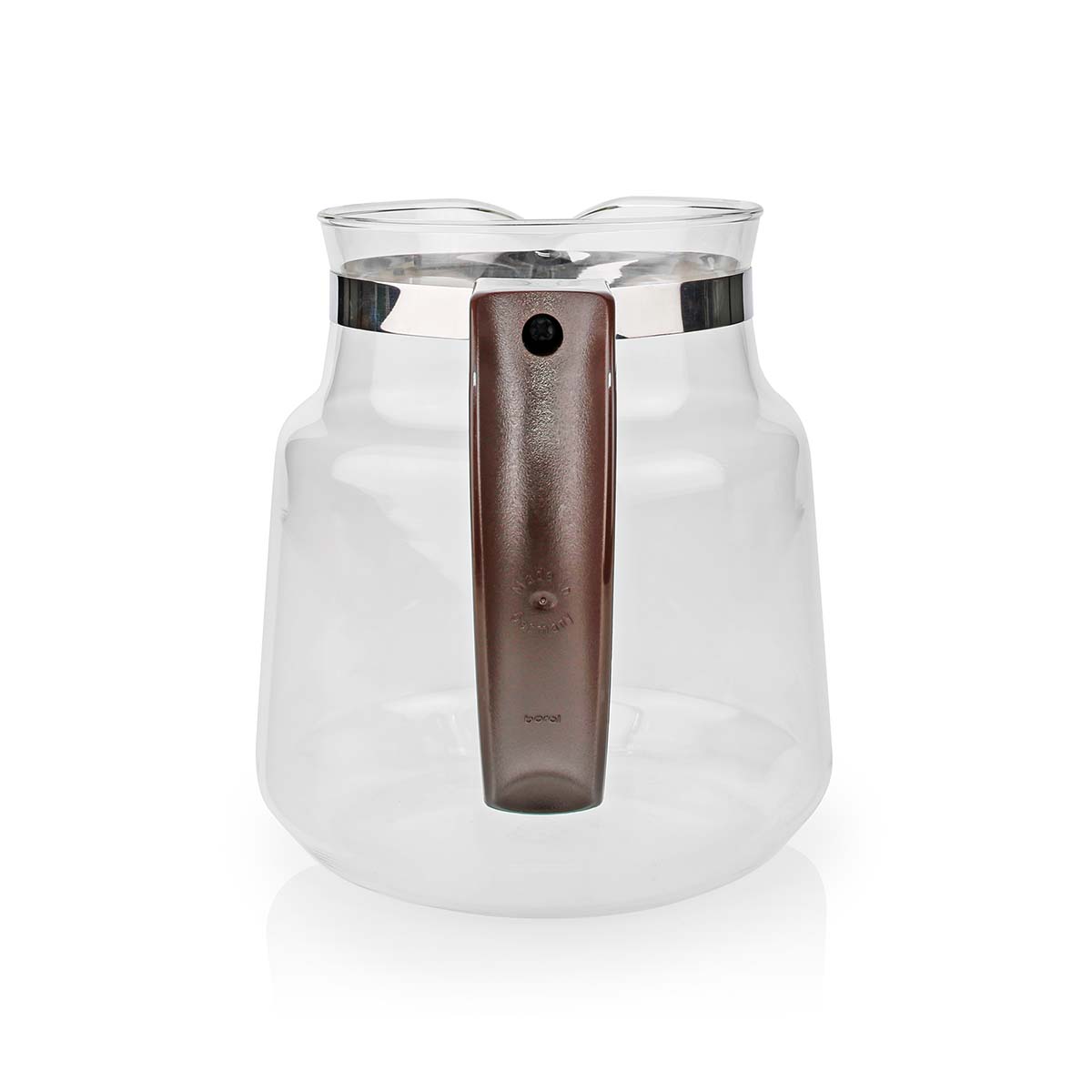 Glaskaffeekanne | Kompatibel mit: Moccamaster K / KB/ 1 0PL / Excellent 10S | 1.2 l | Braun