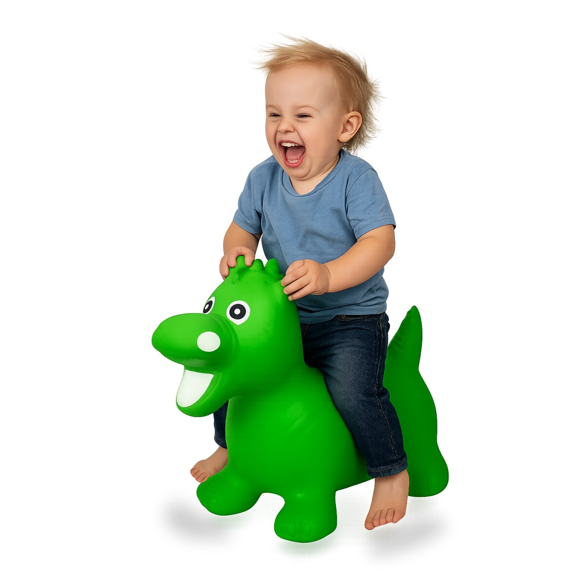 Hüpftier Drache HoppyDoo grün mit Pumpe Hüpftier Drache HoppyDoo grün mit Pumpe