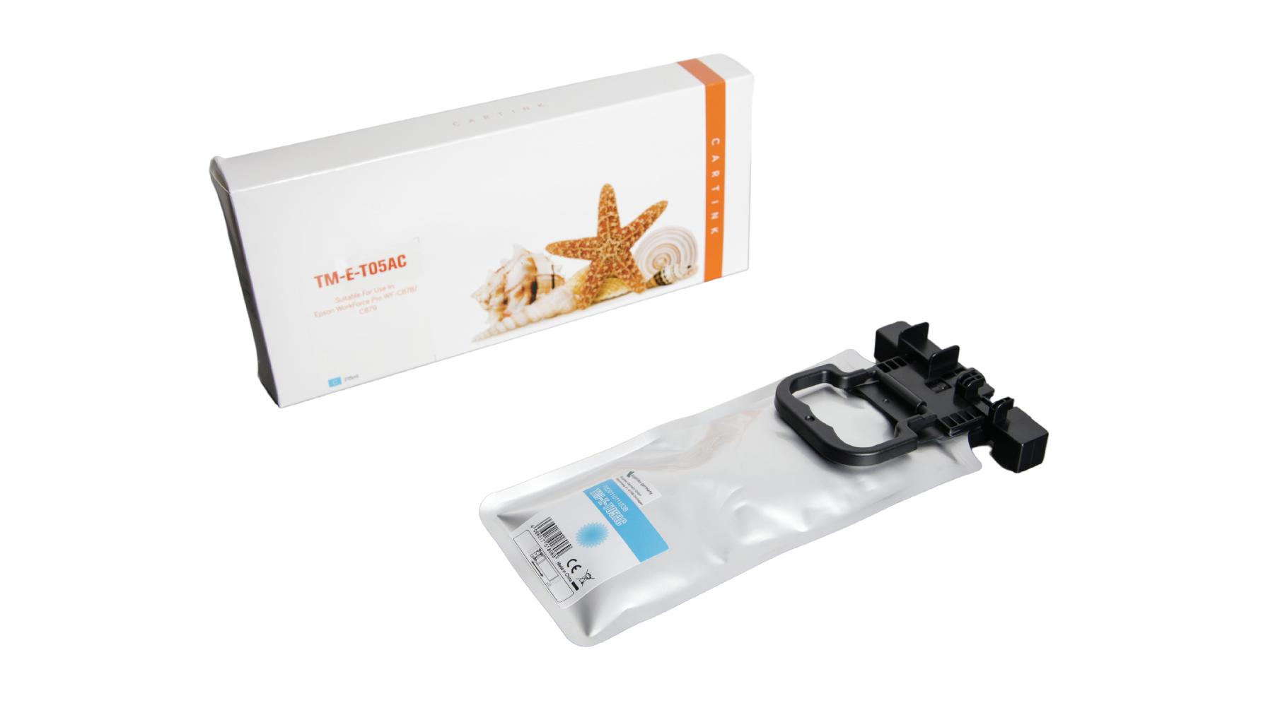 T05AC alternativ Seestern Tinte Cyan für Epson / C13T05A200 / 20.000 Seiten