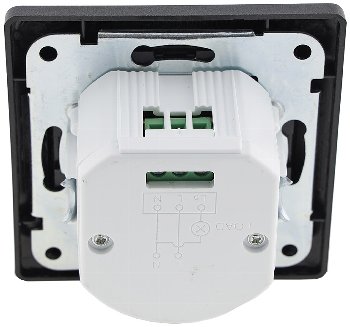 MILOS Bewegungsmelder 160°, anthrazit / LED geeignet,  250V~, Unterputz, 3-Draht
