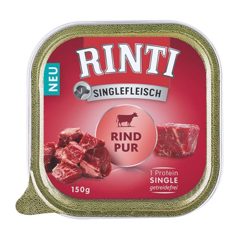 Rinti Schale Singlefleisch Rind Pur 150g Rinti Schale Singlefleisch Rind Pur 150g