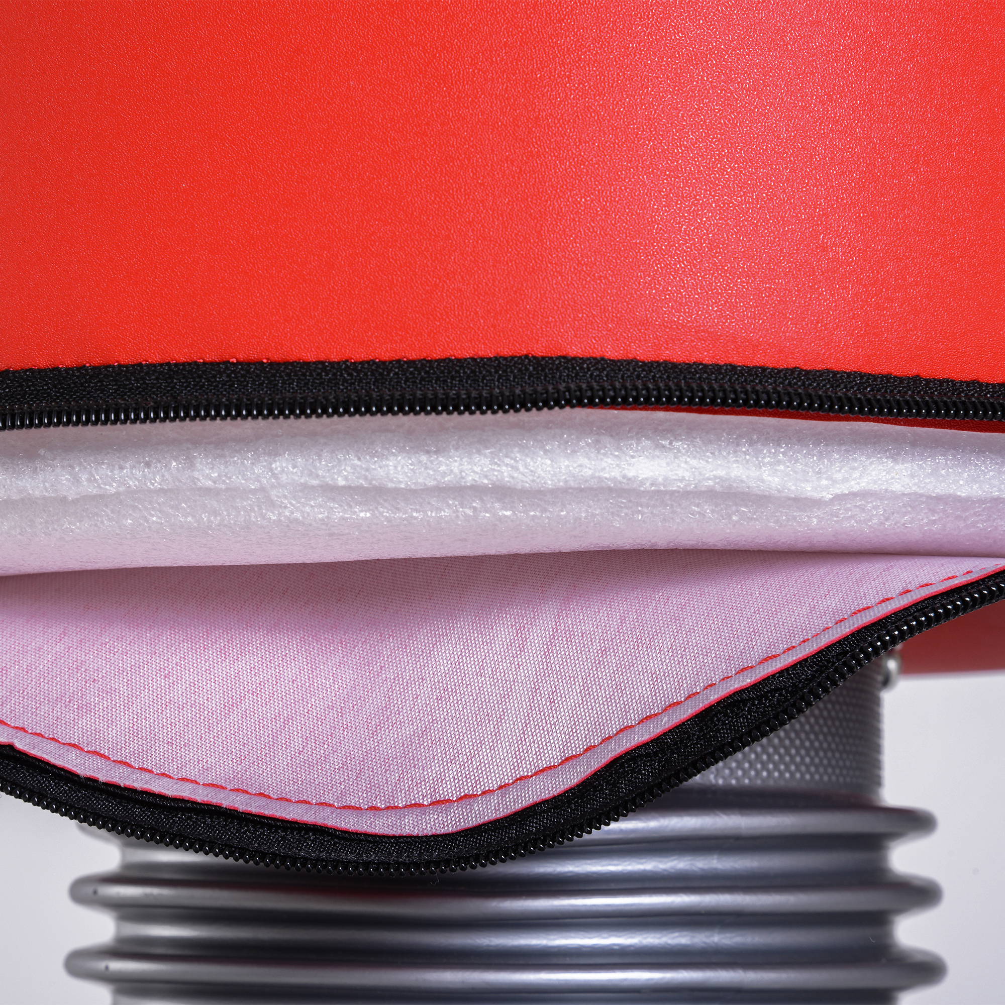 Standboxsack höhenverstellbar mit Federung Rot