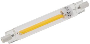 LED Strahler 8W R7s "RS118 COB8", 360°, 4200k, 950lm, 118mm, neutralweiß