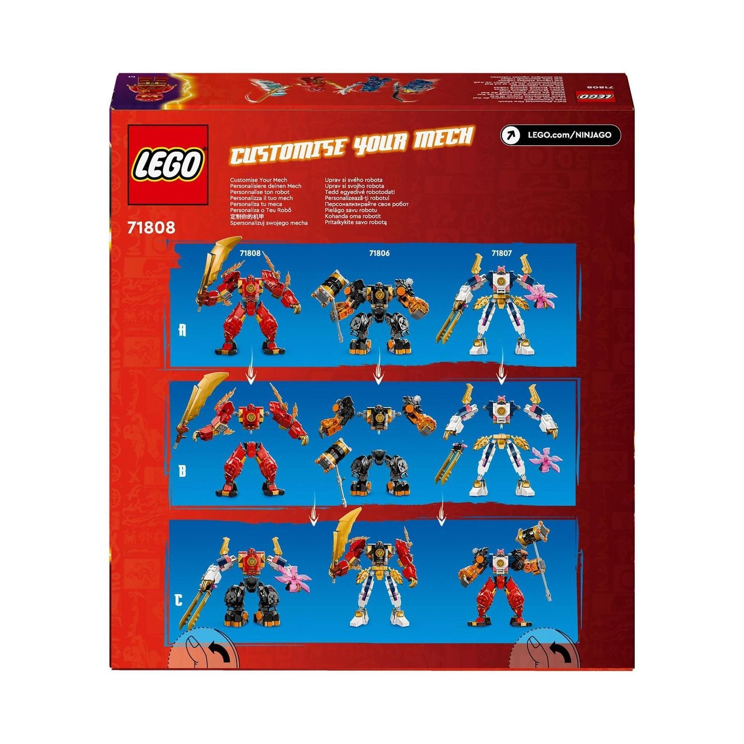 LEGO® 71808 - Ninjago - Kais Feuermech (322 Teile)