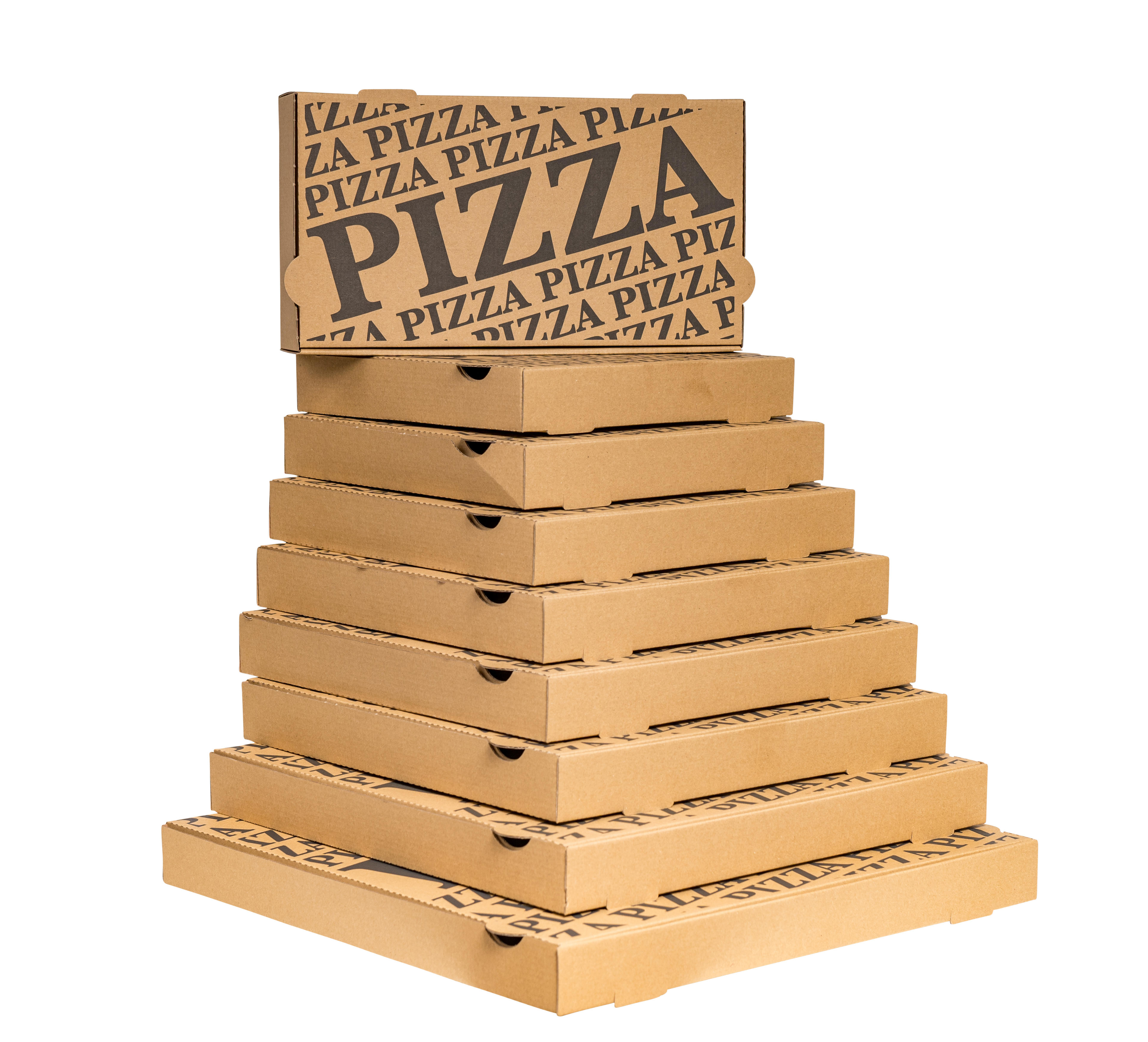 Pizzakarton, 260x260x40mm, VPE100