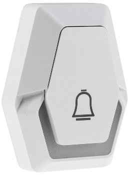 Funk-Klingel-Set "Pilota Porta" / Klingeltaster + 230V-Empfänger Klingel