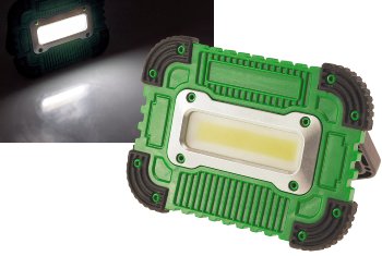 Baustrahler mit Akku "CT-AB16" / 16W, 1200Lumen, Magnet