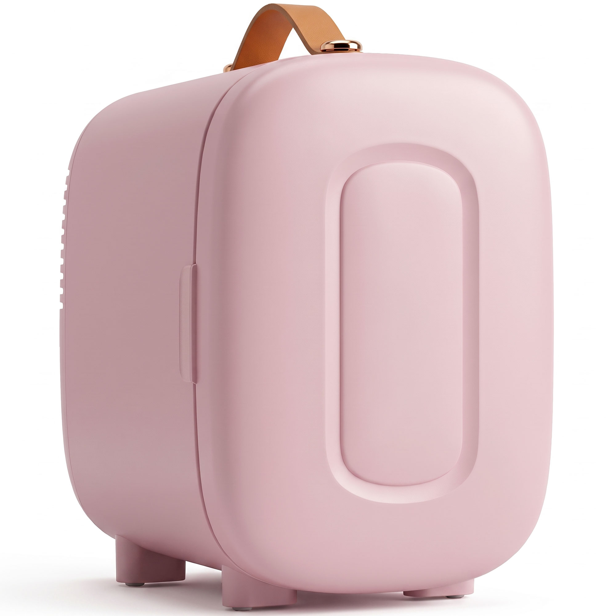 Mini Kühlschrank Kühlschrank Beauty Fridge, 4 L Fassungsvermögen, 20,3 x 26,3 x 28 cm, Rosa