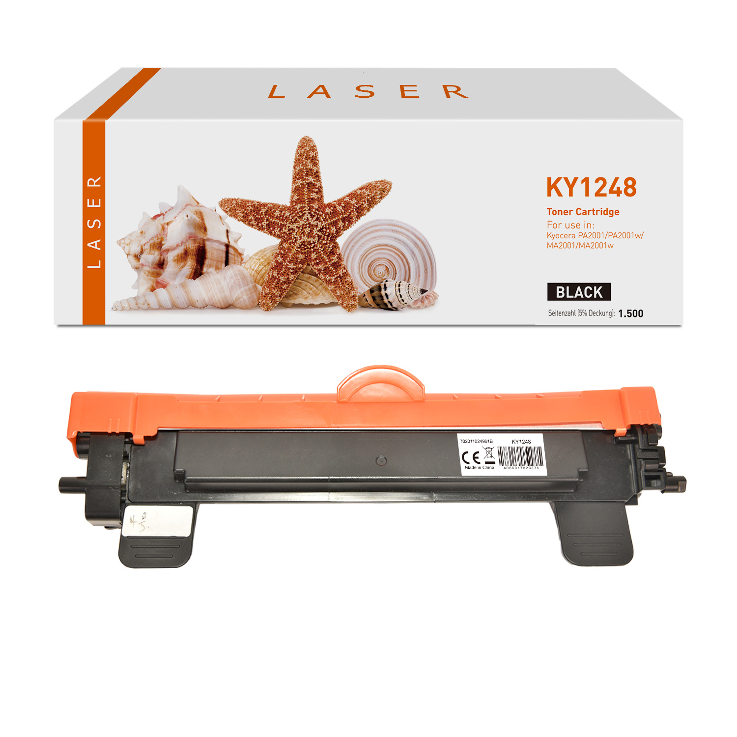 TK1248  alternativ Toner black für Kyocera / 1T02Y80NL0 / 1.500 Seiten