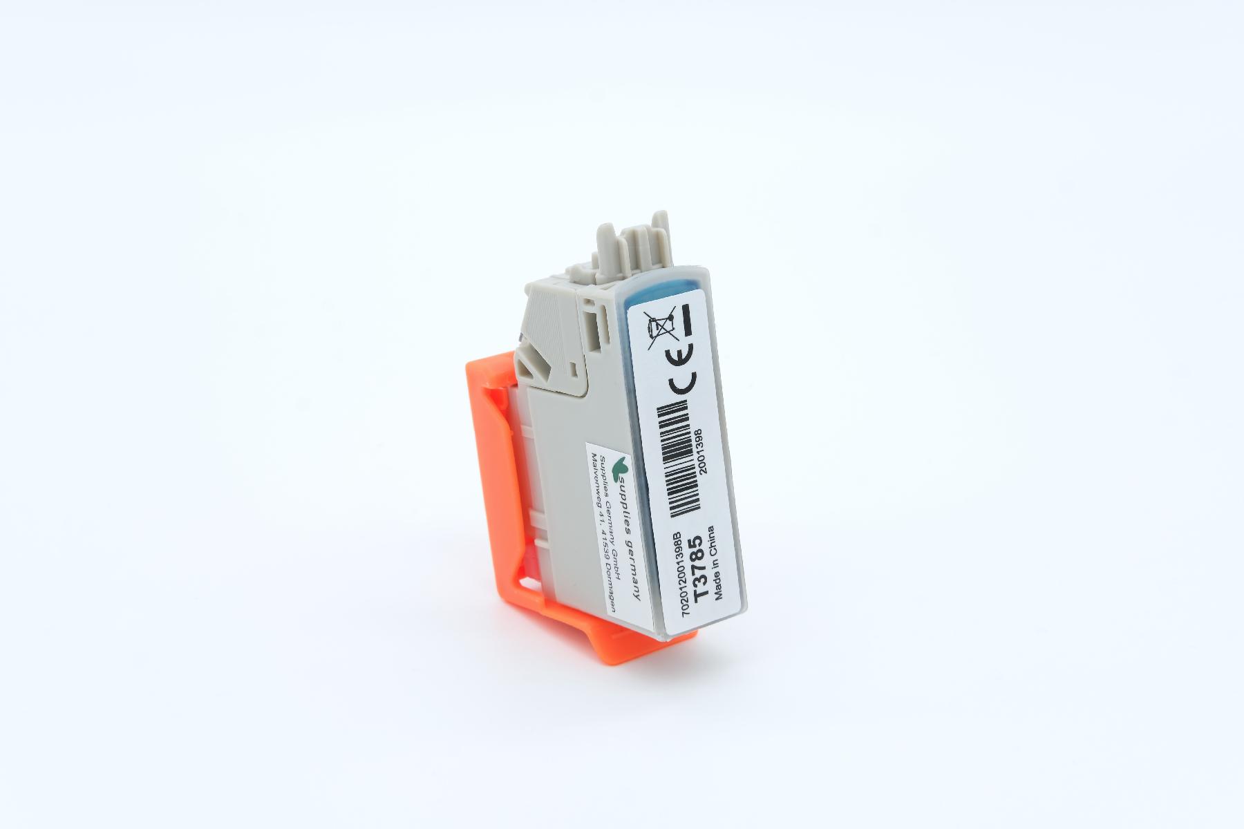 T3785XLLC alternativ Tinte Light cyan für Eps / C13T37854010 / 830 Seiten