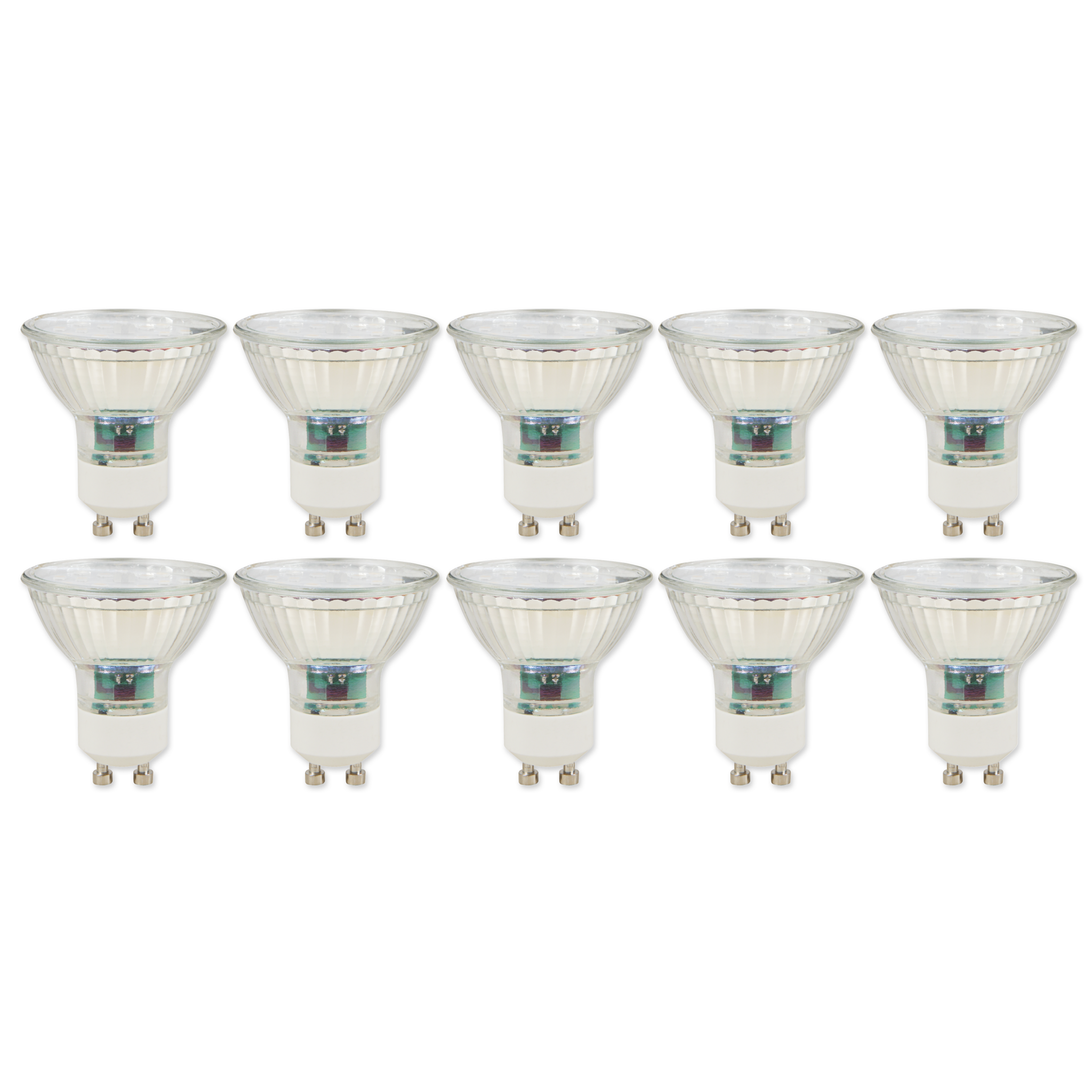 LED-Strahler McShine ''SP50-10'', GU10, 5W, 400 lm, warmweiß, 10er-Pack