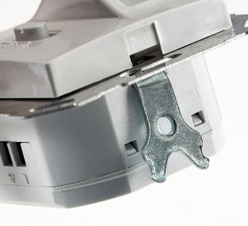 Unterputz PIR-Bewegungsmelder 160° / LED geeignet, 2-Draht Technik, weiß