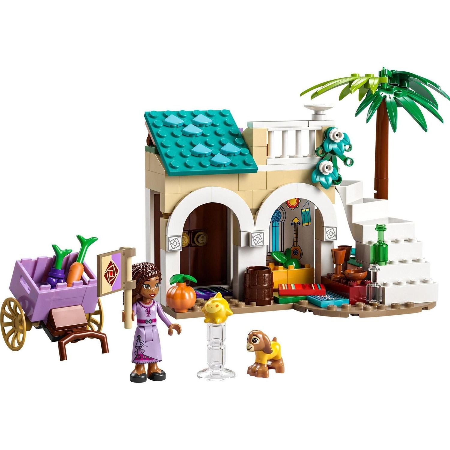 LEGO® 43223 - Disney - Wish: Asha in der Stadt Rosas (154 Teile)