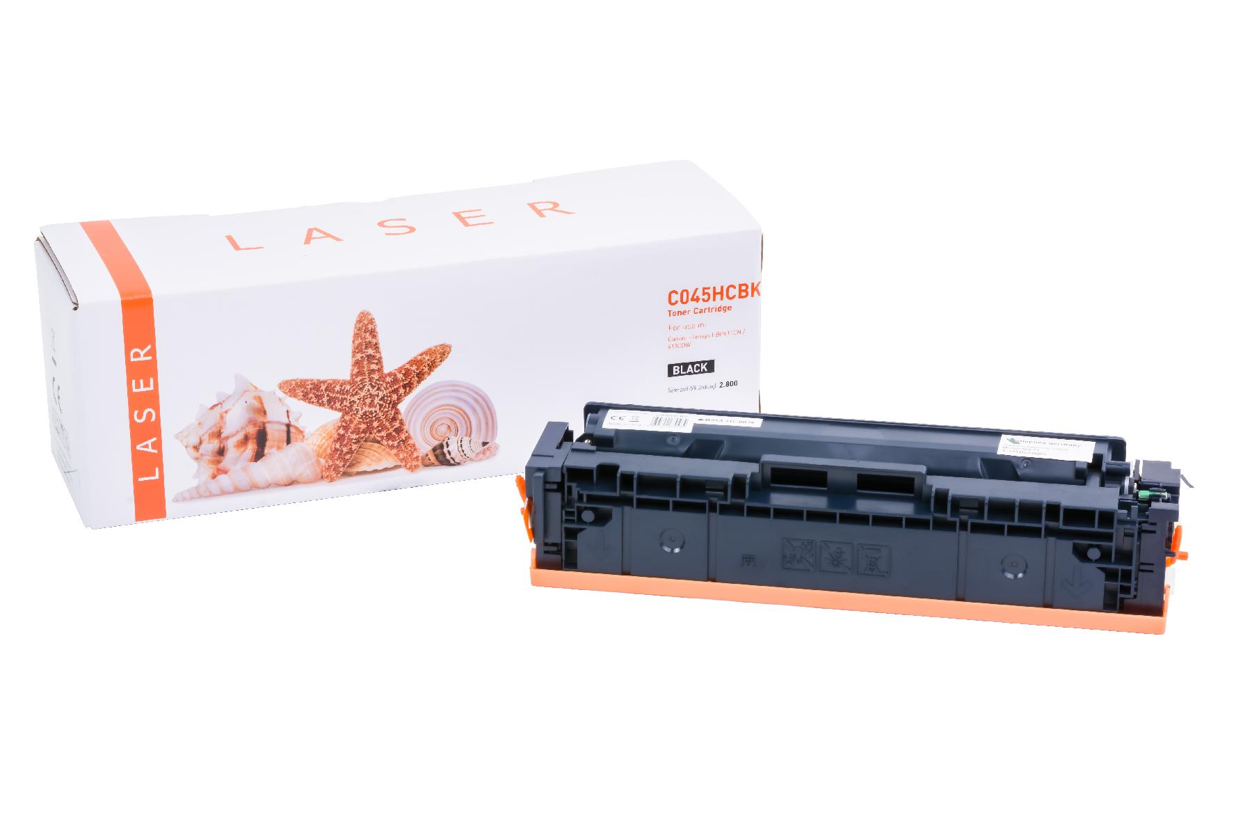 045HCBK alternativ Toner black für Canon / 1246C002 / 2.800 Seiten 045HCBK alternativ Toner black für Canon / 1246C002 / 2.800 Seiten
