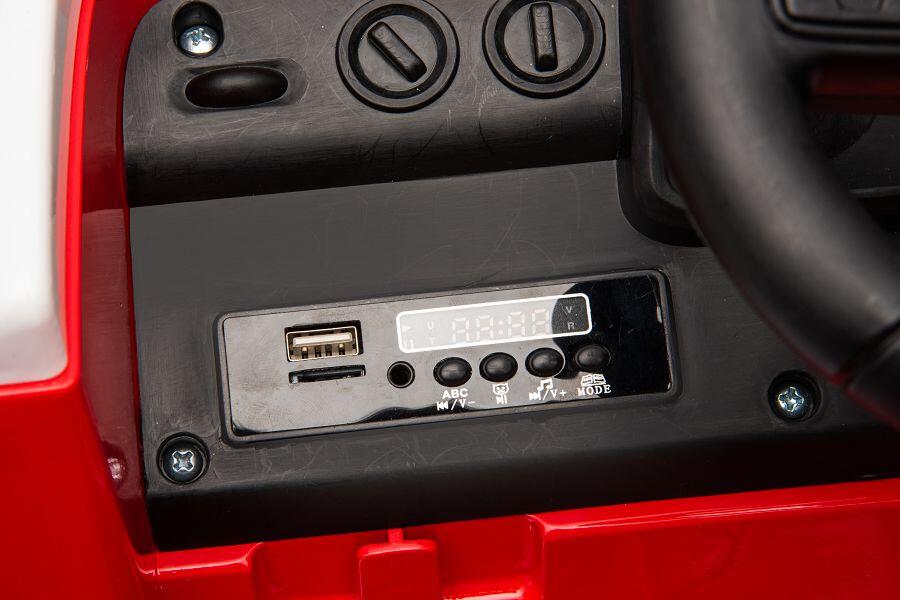 Kinderfahrzeug Feuerwehr - MP3 & Sirene