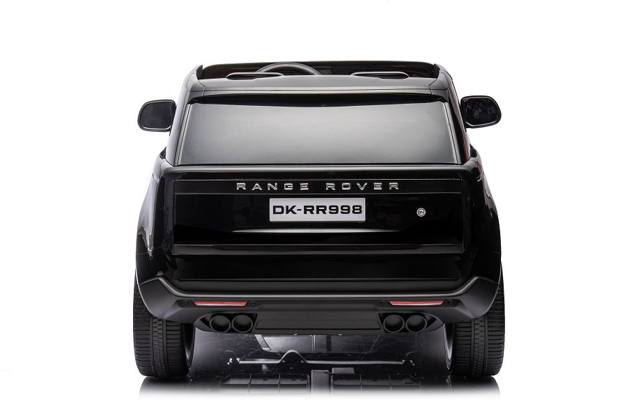 Kinderfahrzeug Land Rover Range Rover - lackiert - schwarz