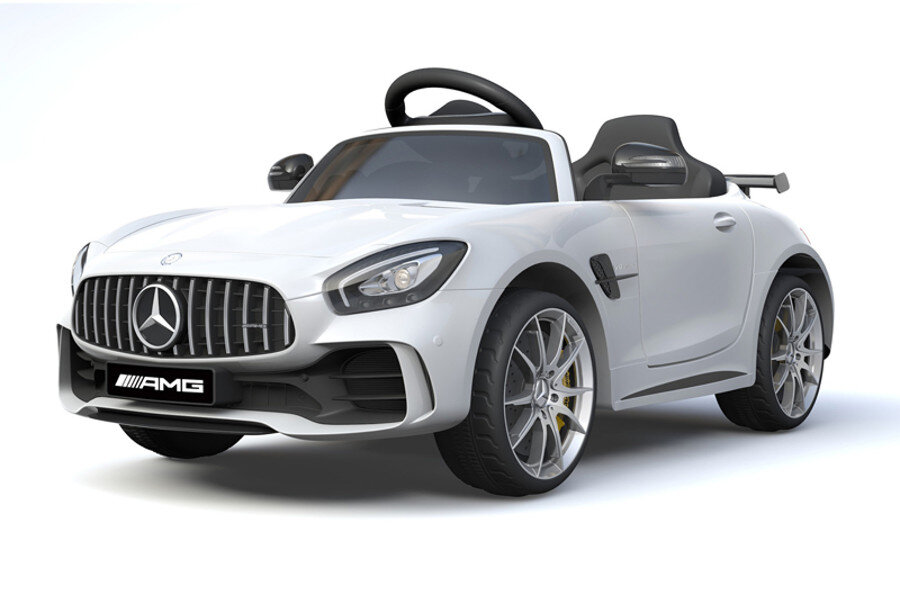 Kinderfahrzeug Mercedes GT R - weiß