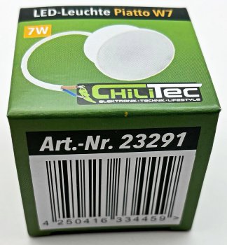 LED-Modul "Piatto W7" neutralweiß, 120°, 4200K, 230V, 7W, 550lm, 50x24mm