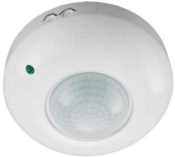 Decken-Bewegungsmelder "CBM" 360°, PIR, LED geeignet, 6m Detektion, weiß