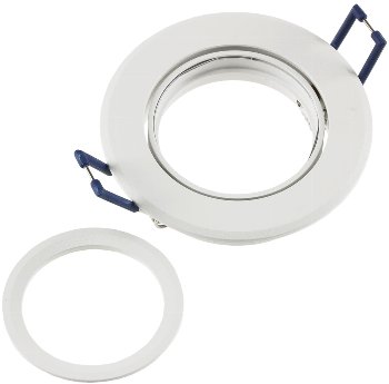 Einbaustrahler "CTE-84R WS" Rund Ø84mm, Einbau Ø68mm, neigbar, Clip Ring