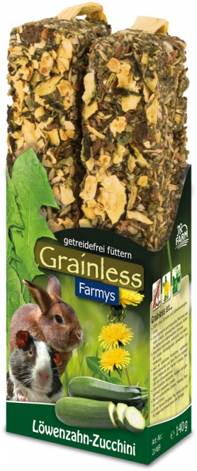 JR Farm Grainless Farmys Löwenzahn-Zucchini 2er JR Farm Grainless Farmys Löwenzahn-Zucchini 2er