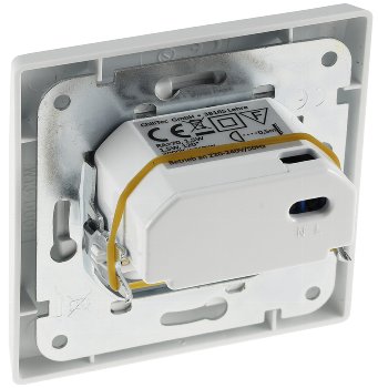 DELPHI LED-Einbauleuchte "COB" weiß / 80x80mm, 3000k, warmweiß, 55 Lumen