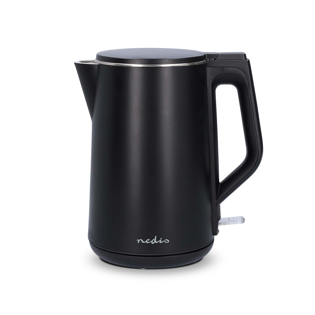 Wasserkocher | 1.5 l | Plastik | schwarz | Um 360 Grad drehbar | Verdecktes Heizelement | Strix Controller | Boil-dry protection Wasserkocher | 1.5 l | Plastik | schwarz | Um 360 Grad drehbar | Verdecktes Heizelement | Strix Controller | Boil-dry protection