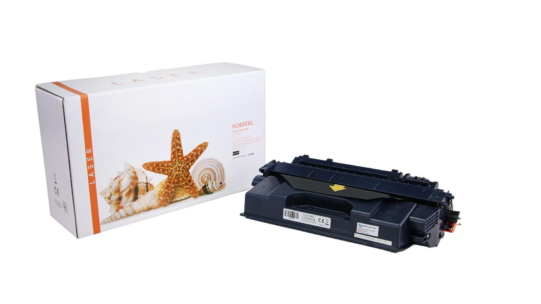 CF280XXL/CE505XXL alternativ Toner black für HP / CF280XXL /CE505XXL / 13.600 Seiten