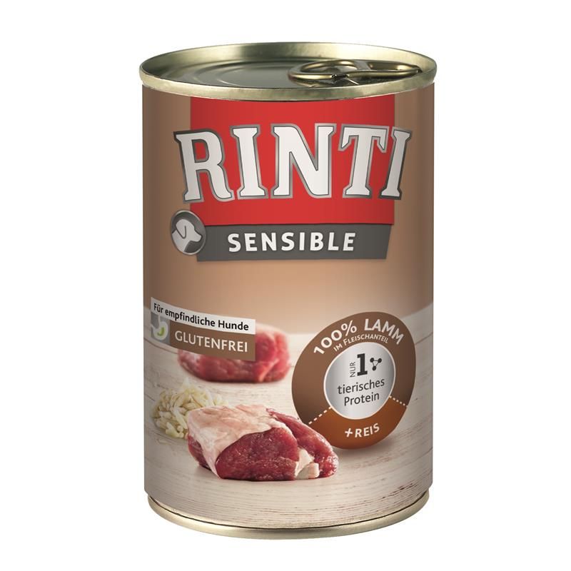 Rinti Sensible Lamm + Reis 400g Rinti Sensible Lamm + Reis 400g