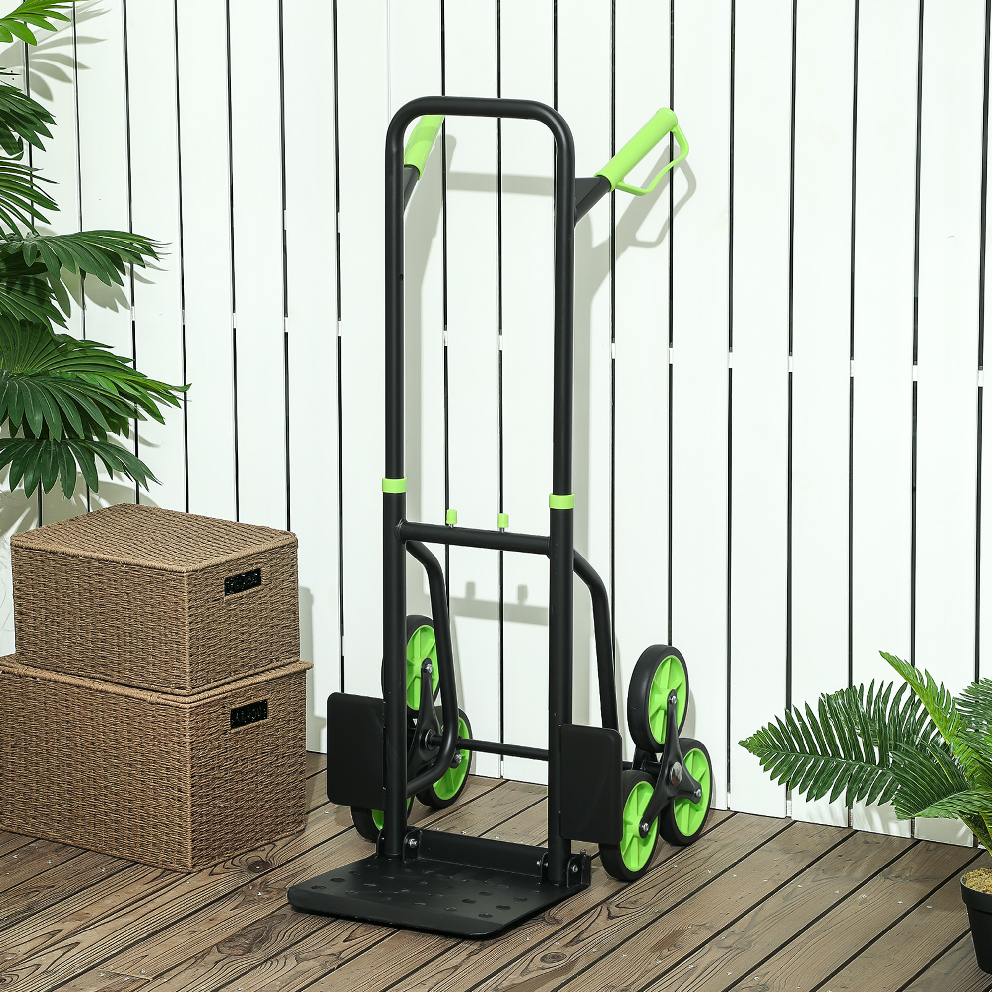 Treppensteiger Sackkarre klappbar Transportkarre mit Stahlrahmen max. 120kg