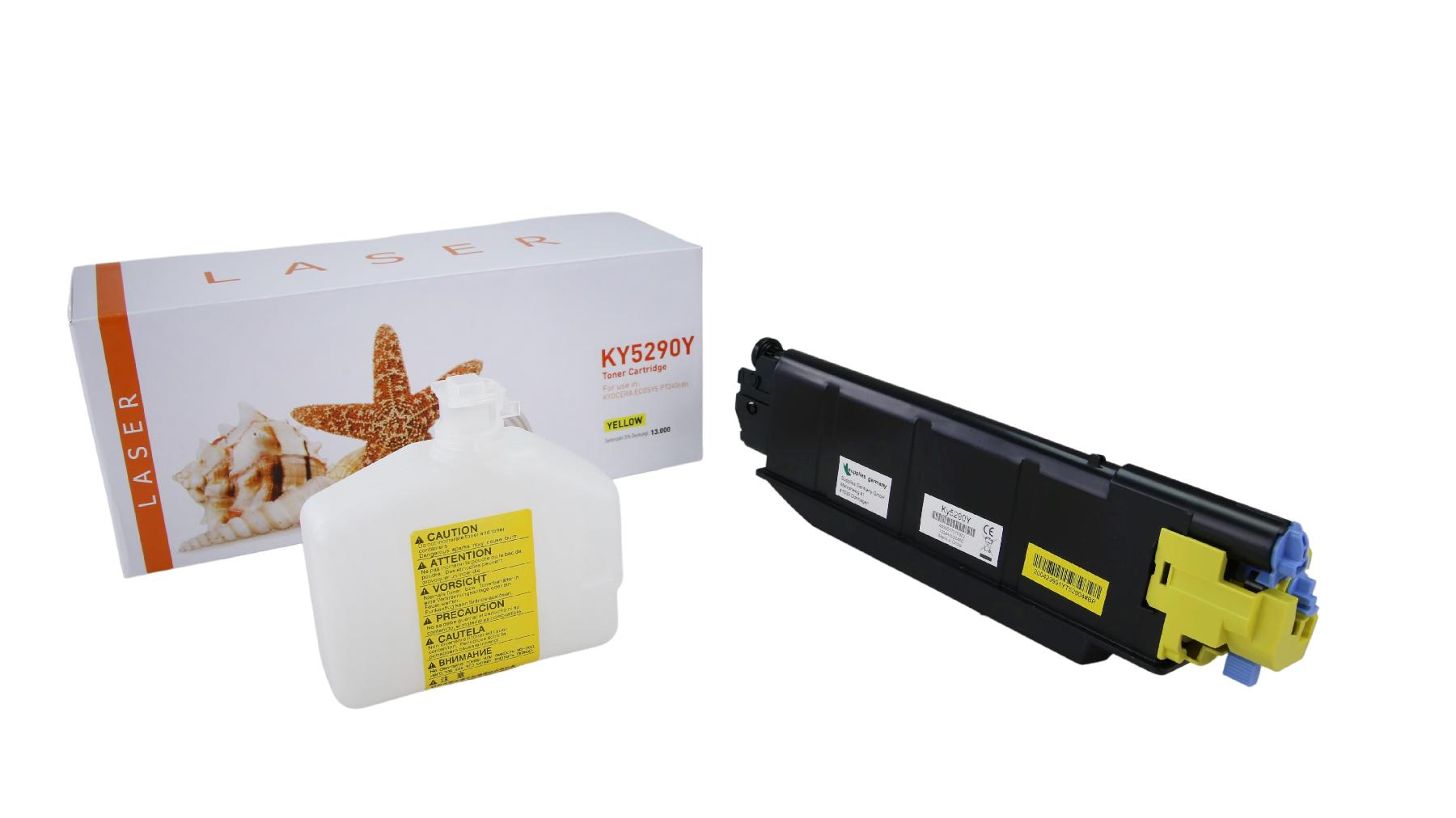 TK5290Y alternativ Toner gelb für Kyocera / TK5290Y / 13.000 Seiten TK5290Y alternativ Toner gelb für Kyocera / TK5290Y / 13.000 Seiten