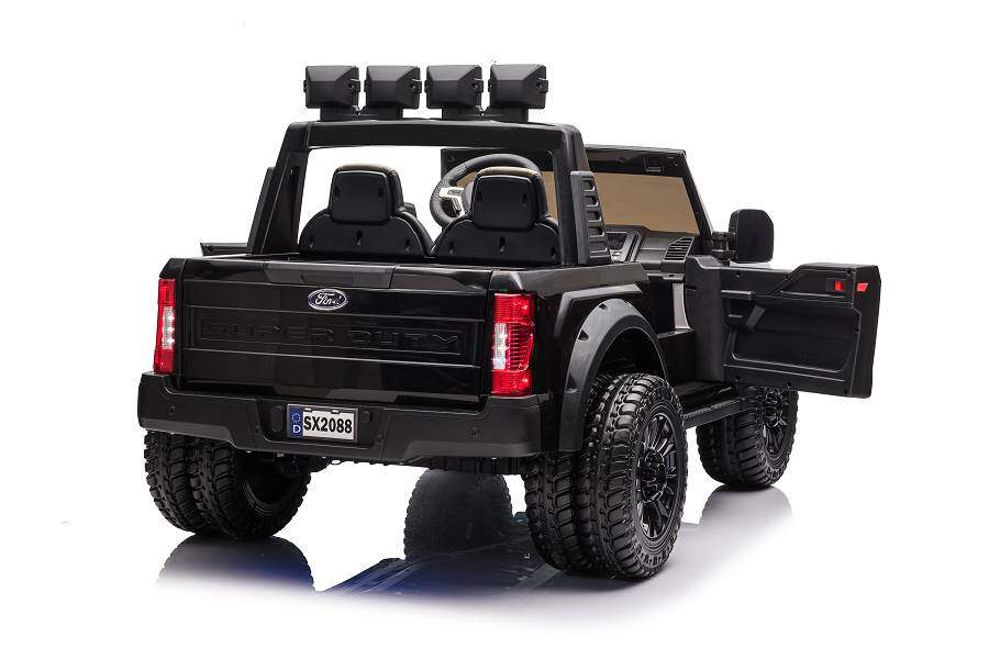 Kinderfahrzeug Ford Super Duty - schwarz - 12V-Version