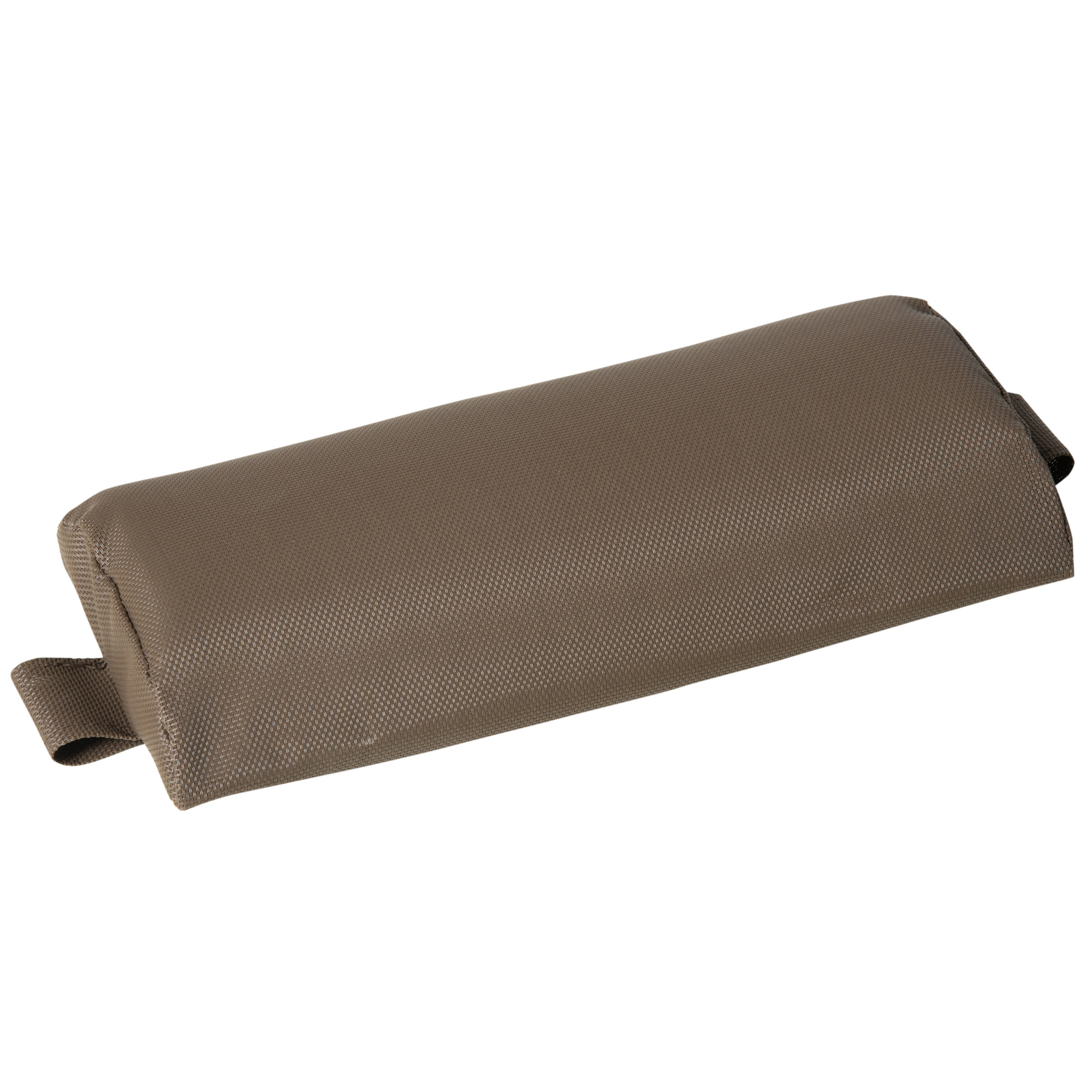 Sonnenliege Strandliege Gartenliege klappbar verstellbar mit Kissen Garten Metall Stoff Braun+Silber 137 x 63,5 x 100,5 cm