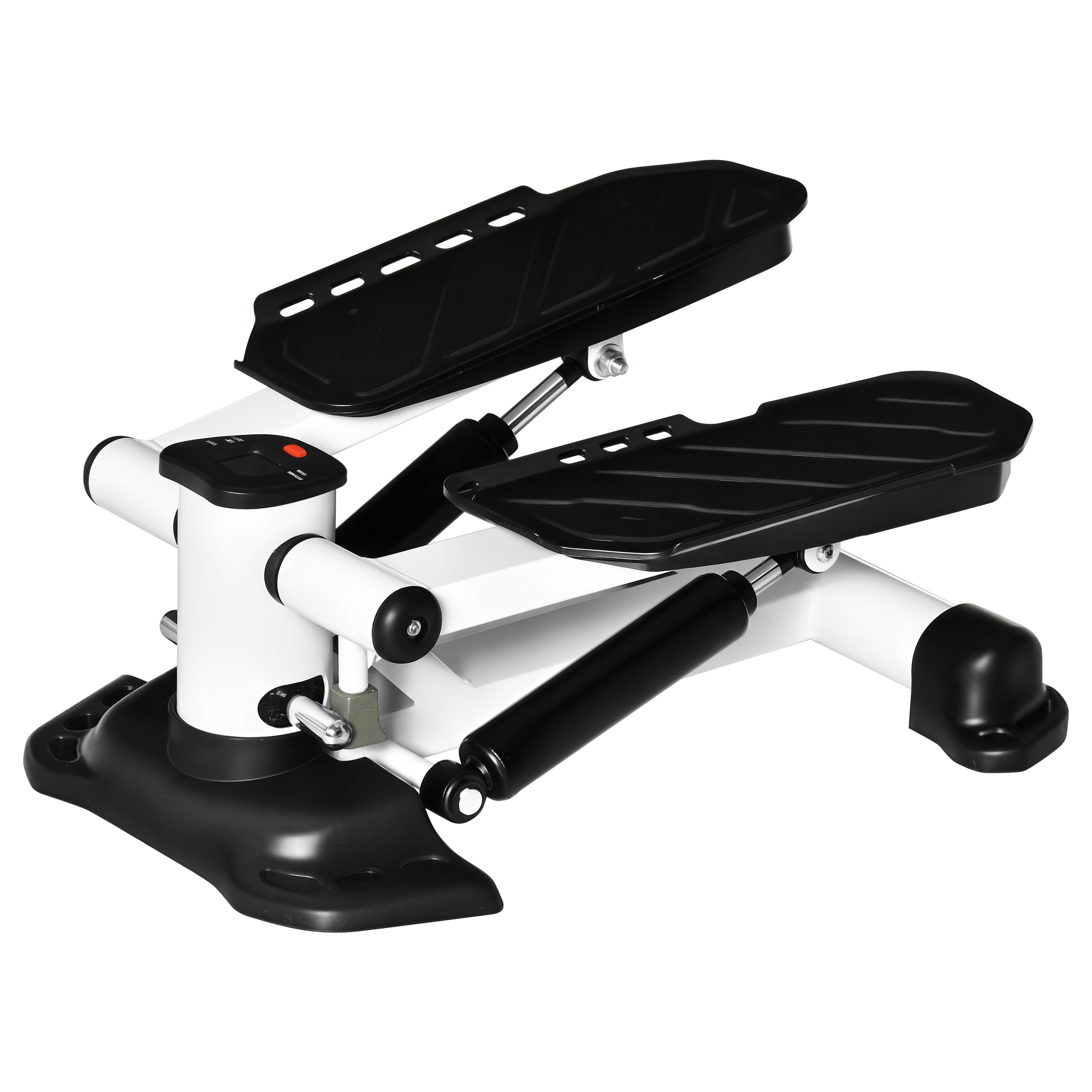 Mini Stepper für Zuhause, Rutschfest Up-Down Stepper mit LCD-Anzeige, Stepper Hometrainer mit zwei großen Pedalen, Stahl, Schwarz Mini Stepper für Zuhause, Rutschfest Up-Down Stepper mit LCD-Anzeige, Stepper Hometrainer mit zwei großen Pedalen, Stahl, Schwarz