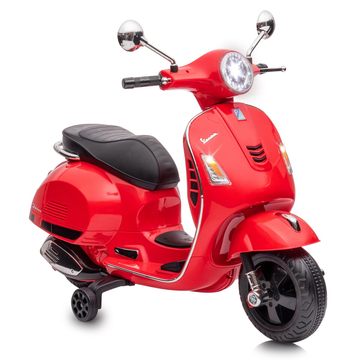 Kinderfahrzeug Vespa GTS 125 rot Li-Power 12.6