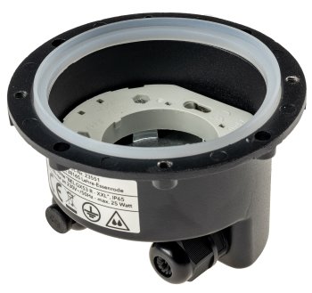 Bodenleuchte "BEL GX53 XXL " Rund / ØxT 14x7cm, IP65, Extra breiter Rahmen