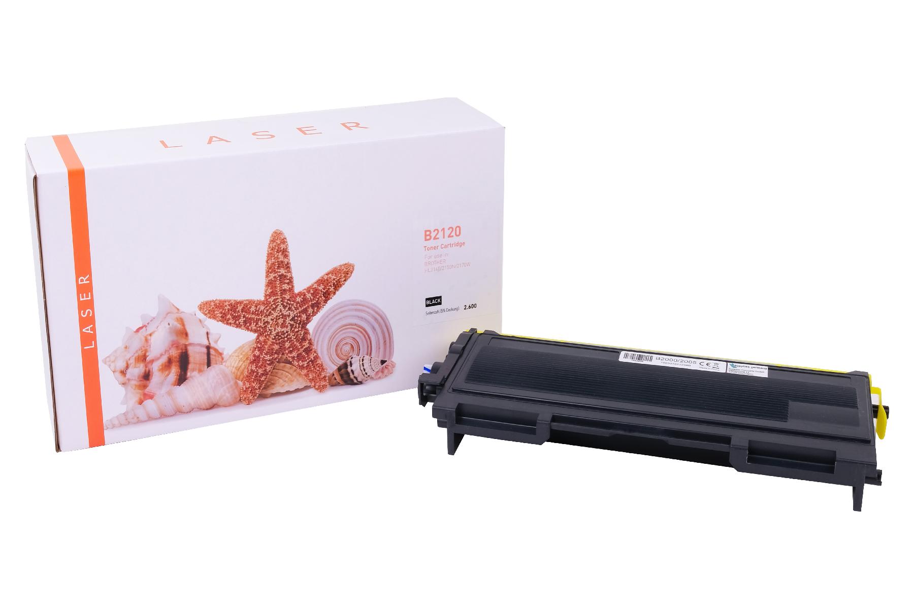 TN2120 alternativ Toner schwarz für Brother / TN2120 / 2.600 Seiten TN2120 alternativ Toner schwarz für Brother / TN2120 / 2.600 Seiten