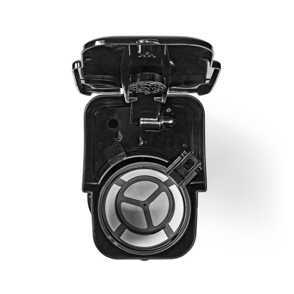Kaffeemaschine | Filter Kaffee | 0.4 l | 1 Tassen | schwarz / Silber