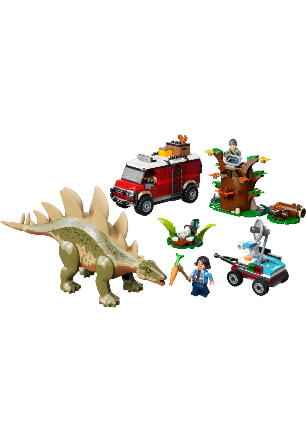 LEGO® 76965 - Jurassic World  - Dinosaurier-Missionen: Entdeckung des Stegosaurus (420 Teile)