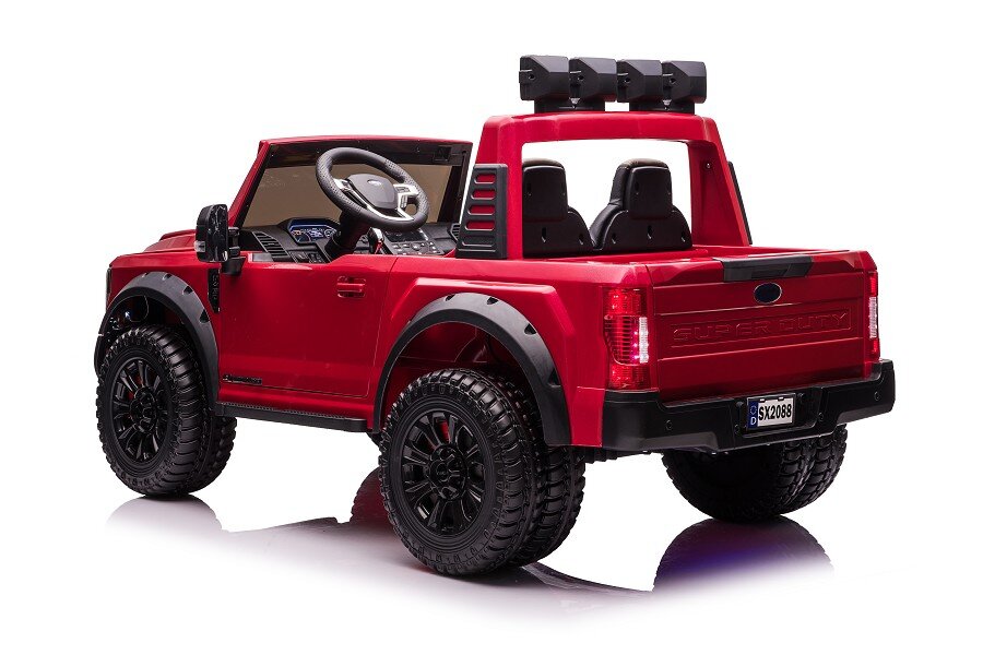 Kinderfahrzeug Ford Super Duty - rot - 12V-Version