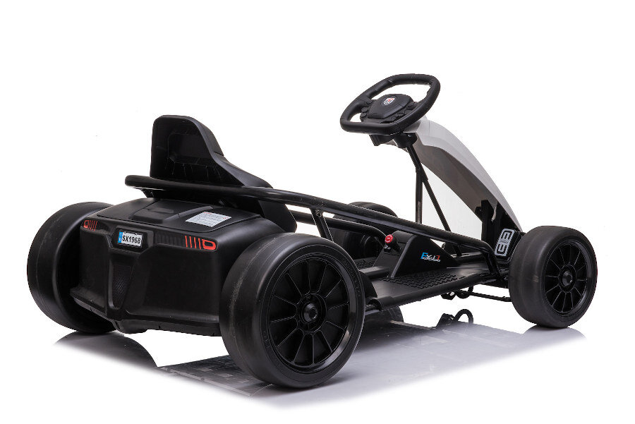 Kinderfahrzeug e-Gokart - weiß