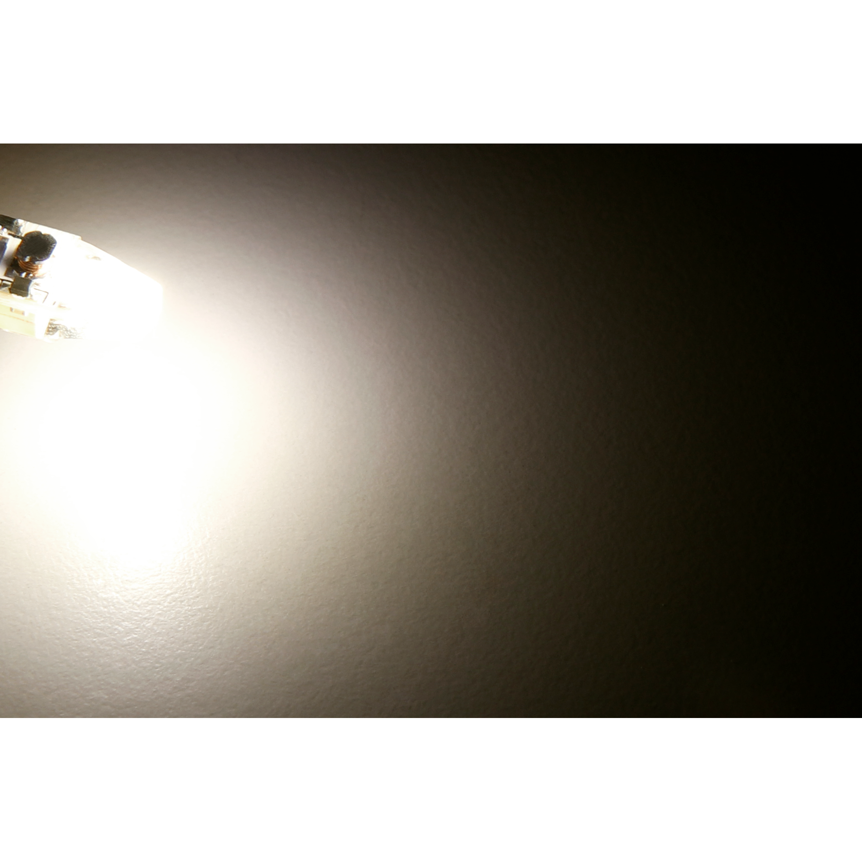 LED-Stiftsockellampe McShine ''Silicia COB'', G4, 1W, 110 lm, warmweiß