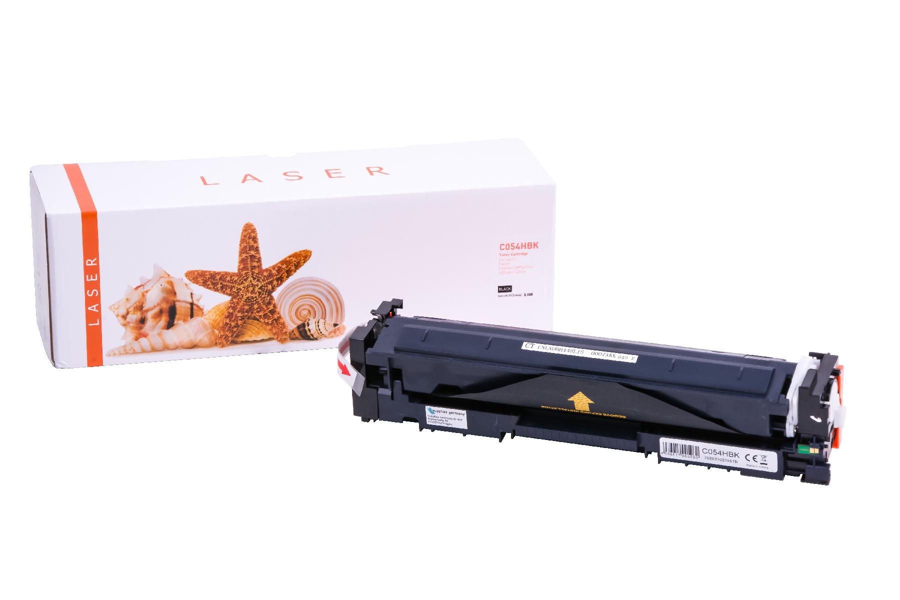 054HBK alternativ Toner black für Canon / 3028C002 / 3.100 Seiten 054HBK alternativ Toner black für Canon / 3028C002 / 3.100 Seiten