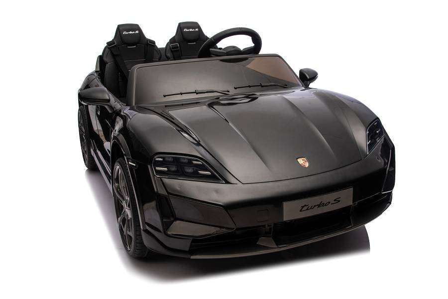 Elektro Kinderfahrzeug „Porsche Taycan Turbo S“ - schwarz