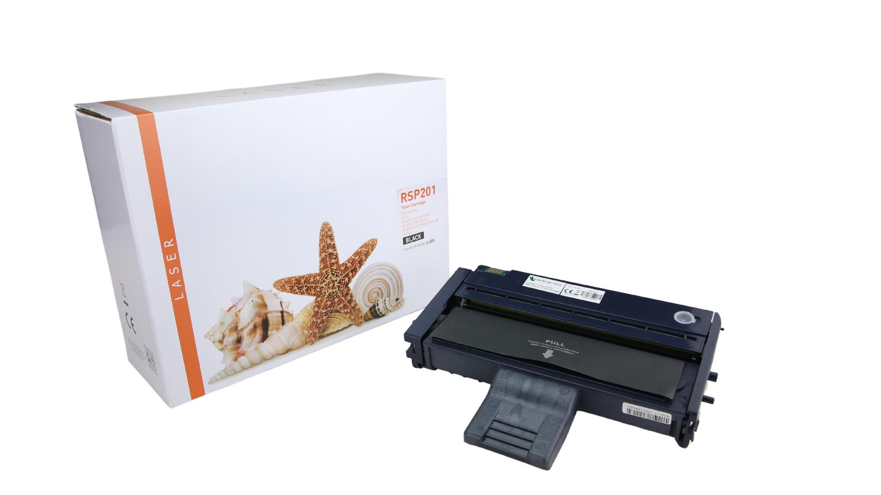 SP201 alternativ Toner black für Ricoh / 407254 / 2.600 Seiten SP201 alternativ Toner black für Ricoh / 407254 / 2.600 Seiten