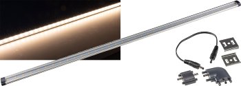 LED Unterbauleuchte "CT-FL80" 80cm, 667lm, 6W, 3000K / warmweiß